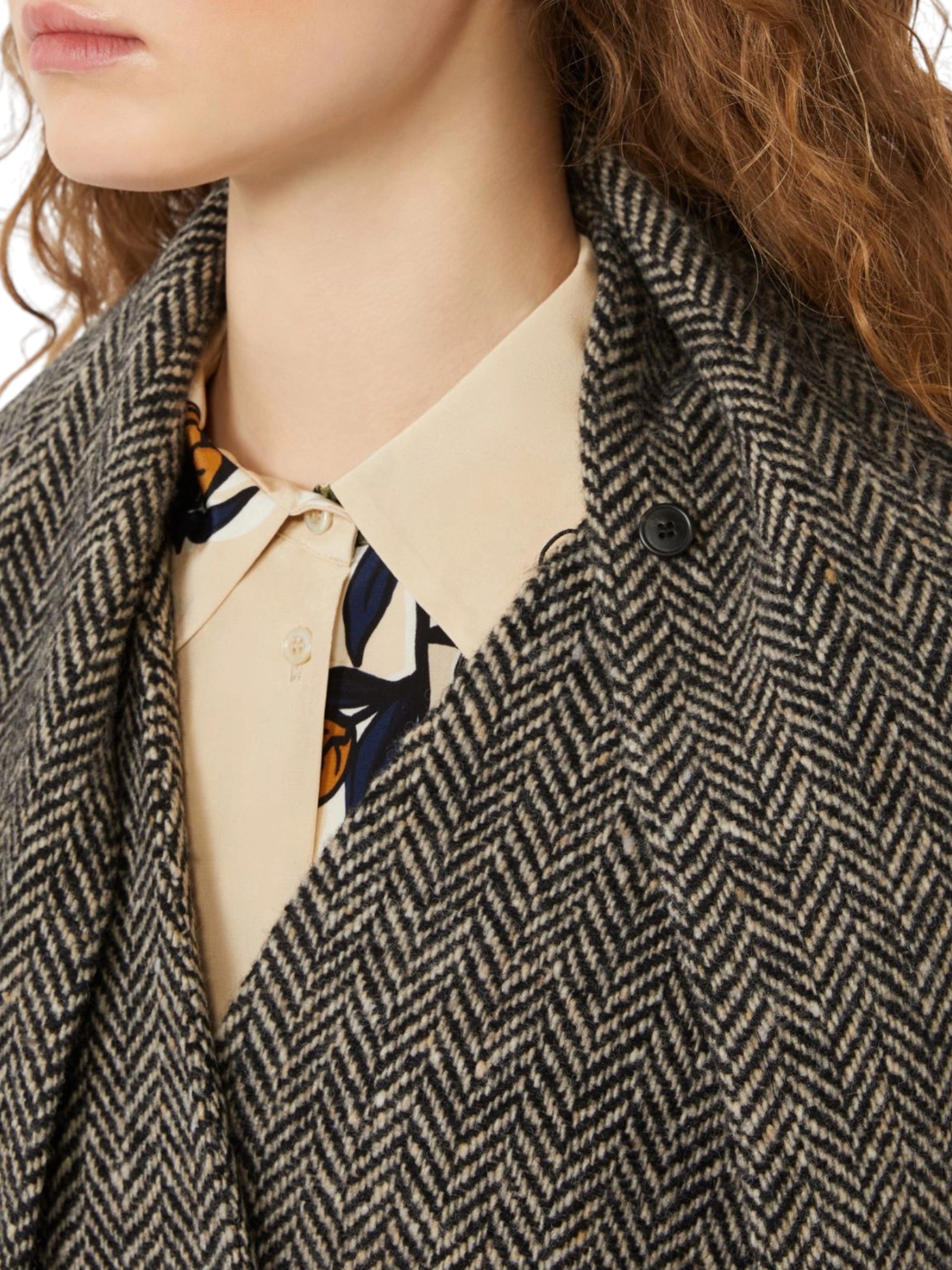 Cappotto a vestaglia in tweed di lana zenica MAX MARA WEEKEND